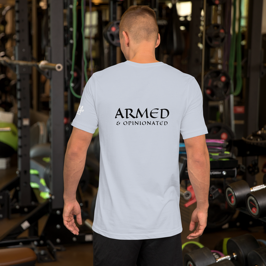 "Armed" Men's Freebird Short Sleeve Shirt
